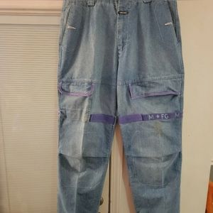 Girbaud Marithe Francois M+FG Shuttle Jeans. Vintage 90s